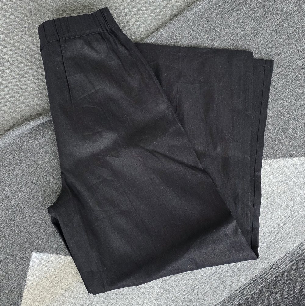 NWT Linen Wide Leg Pants